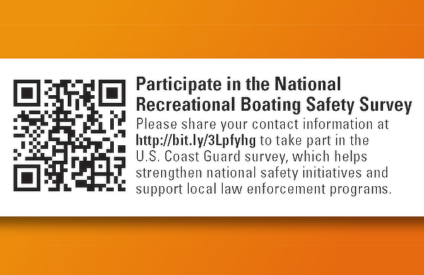 Participate in the National Recreational Boating Safety Survey